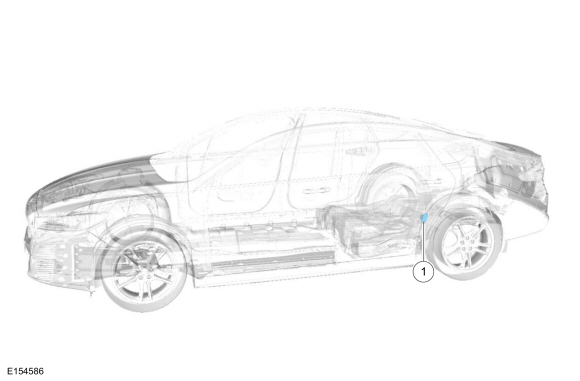 Ford Fusion. Fuel Charging and Controls - Component Location. Description and Operation