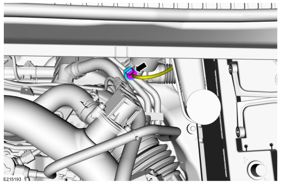 Ford Fusion. Fuel Pressure Sensor. Removal and Installation