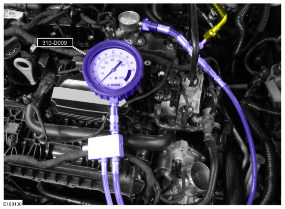 Ford Fusion. Fuel System Pressure Check. General Procedures