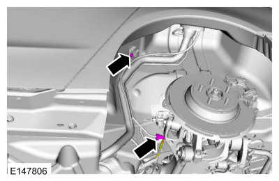 Ford Fusion. Fuel Tank Filler Pipe. Removal and Installation