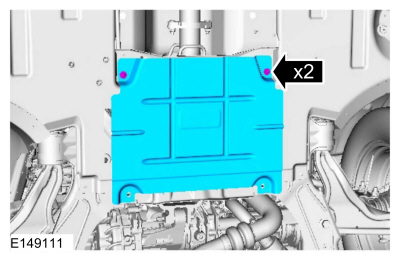 Ford Fusion. Fuel Tank. Removal and Installation