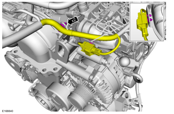 Ford Fusion. Generator - 1.5L EcoBoost (118kW/160PS) – I4. Removal and Installation