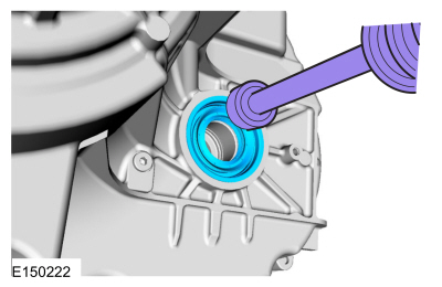 Ford Fusion. Halfshaft Seal LH. Removal and Installation