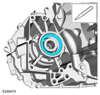 Ford Fusion. Halfshaft Seal RH - AWD. Removal and Installation