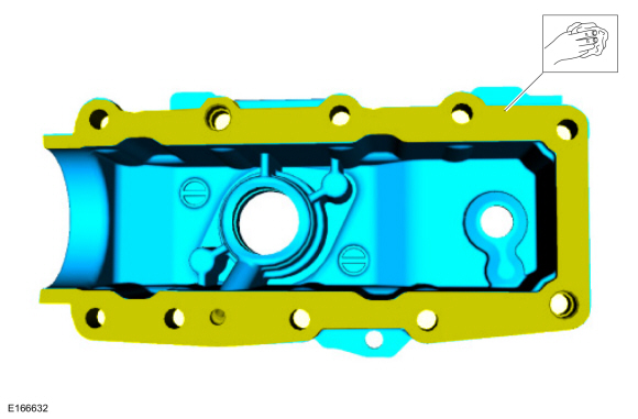 Ford Fusion. High-Pressure Fuel Pump Drive Unit. Removal and Installation