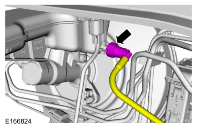 Ford Fusion. Hydraulic Control Unit (HCU). Removal and Installation
