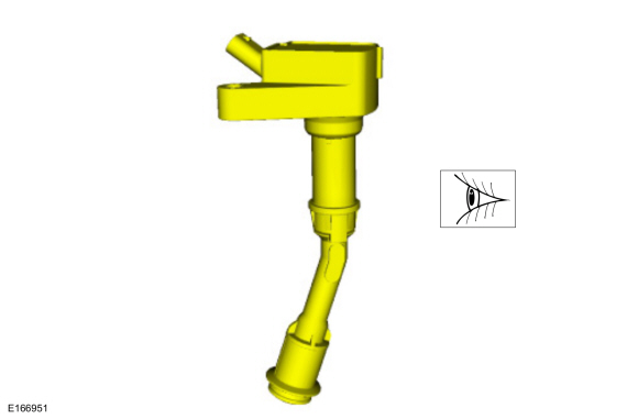 Ford Fusion. Ignition Coil-On-Plug. Removal and Installation