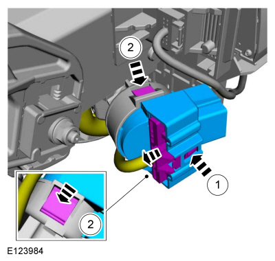 Ford Fusion. Ignition Switch. Removal and Installation