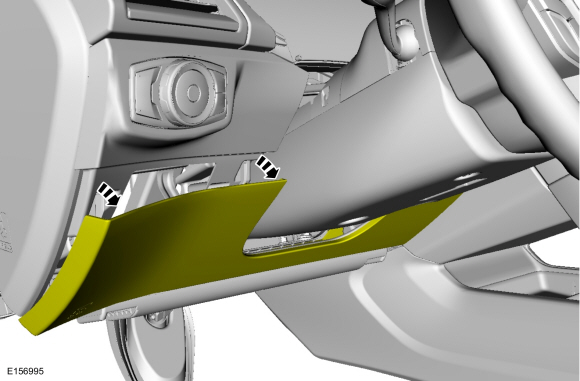 Ford Fusion. Instrument Panel Cluster (IPC). Removal and Installation