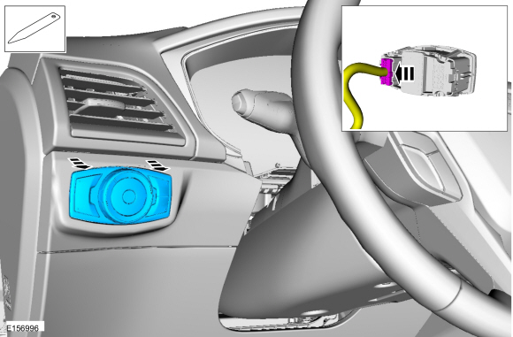 Ford Fusion. Instrument Panel Cluster (IPC). Removal and Installation