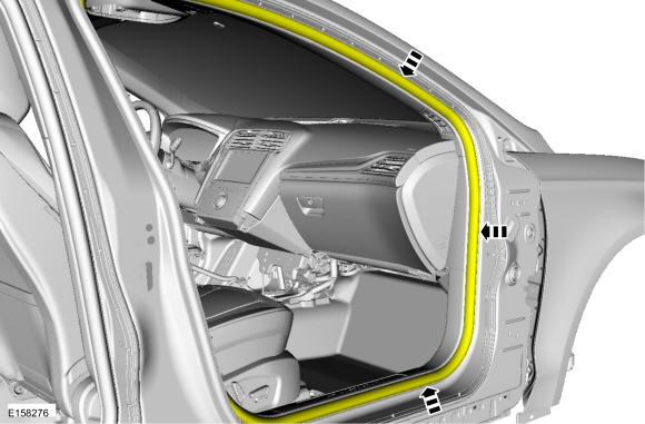 Ford Fusion. Instrument Panel. Removal and Installation