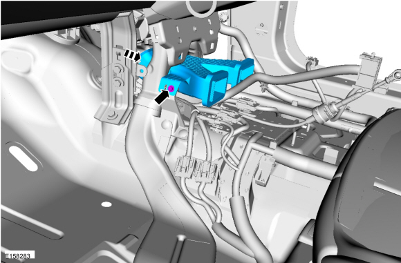 Ford Fusion. Instrument Panel. Removal and Installation