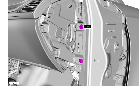 Ford Fusion. Instrument Panel. Removal and Installation