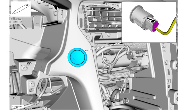 Ford Fusion. Instrument Panel Upper Section. Removal and Installation