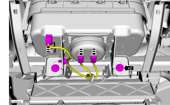 Ford Fusion. Instrument Panel Upper Section. Removal and Installation