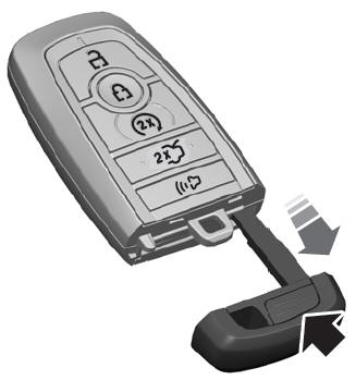 Ford Fusion. Intelligent Access Key