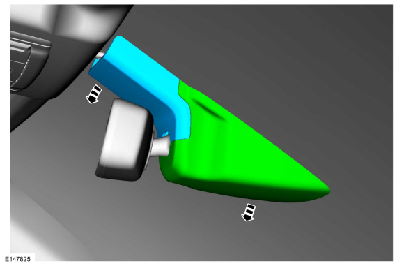 Ford Fusion. Interior Rear View Mirror. Removal and Installation