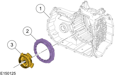 Ford Fusion. Low One-Way Clutch Assembly. Description and Operation