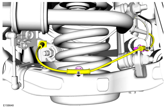 Ford Fusion. Lower Arm. Removal and Installation