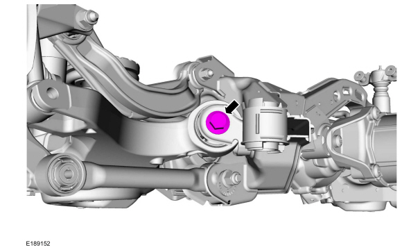 Ford Fusion. Lower Arm. Removal and Installation