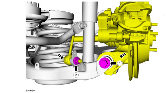 Ford Fusion. Lower Arm. Removal and Installation