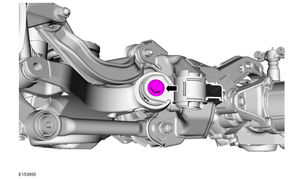 Ford Fusion. Lower Arm. Removal and Installation