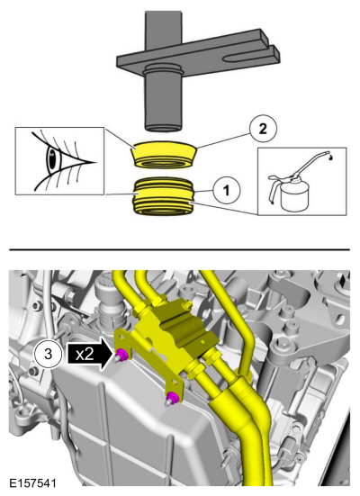 Ford Fusion. Main Control Cover - 1.5L EcoBoost (118kW/160PS) – I4. Removal and Installation