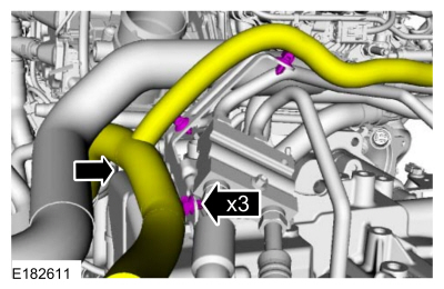 Ford Fusion. Main Control Cover - 1.5L EcoBoost (118kW/160PS) – I4. Removal and Installation