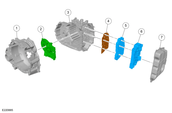 Ford Fusion. Main Control Valve Body. Description and Operation