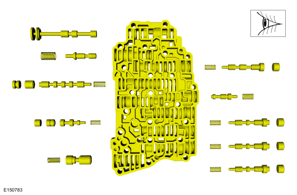 Ford Fusion. Main Control Valve Body. Overhaul