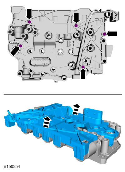 Ford Fusion. Main Control Valve Body. Overhaul