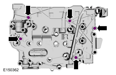 Ford Fusion. Main Control Valve Body. Overhaul