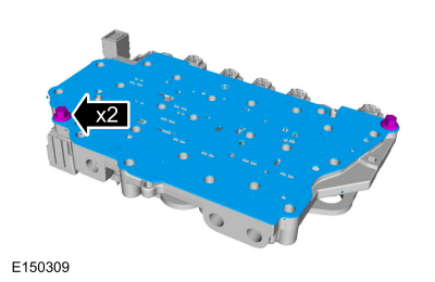 Ford Fusion. Main Control Valve Body. Removal and Installation