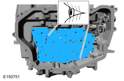 Ford Fusion. Main Control Valve Body. Removal and Installation