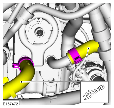 Ford Fusion. Oil Cooler. Removal and Installation