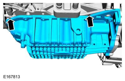 Ford Fusion. Oil Pan. Removal and Installation