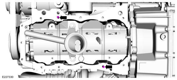 Ford Fusion. Oil Pan. Removal and Installation