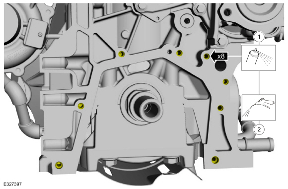 Ford Fusion. Oil Pump. Removal and Installation