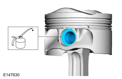 Ford Fusion. Piston. Disassembly and Assembly of Subassemblies