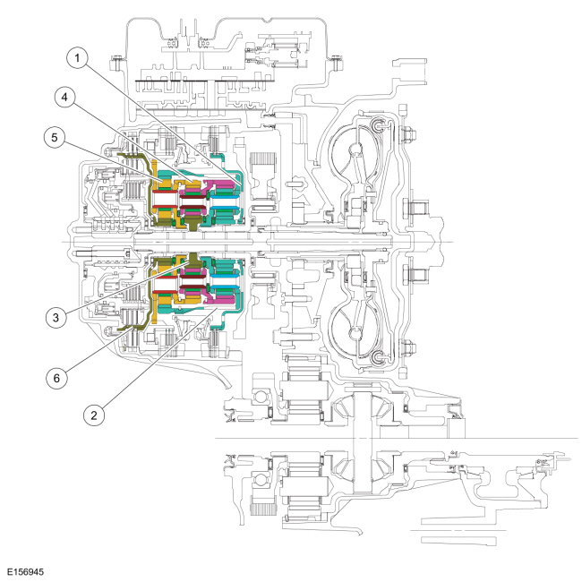 Ford Fusion. Planetary Assembly. Description and Operation