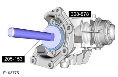 Ford Fusion. Power Transfer Unit Input Shaft Seal. Removal and Installation