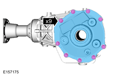 Ford Fusion. Power Transfer Unit Input Shaft Seal. Removal and Installation