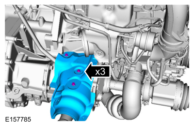 Ford Fusion. Power Transfer Unit. Removal