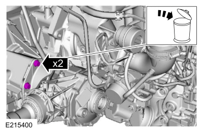 Ford Fusion. Power Transfer Unit. Removal