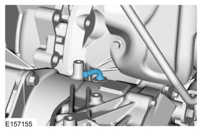 Ford Fusion. Power Transfer Unit Vent. Removal and Installation