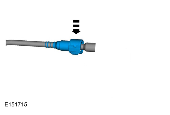 Ford Fusion. Quick Release Coupling. General Procedures