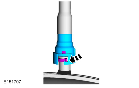 Ford Fusion. Quick Release Coupling. General Procedures