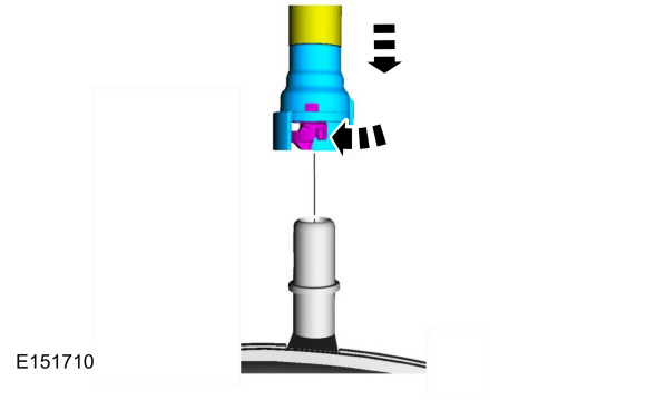 Ford Fusion. Quick Release Coupling. General Procedures