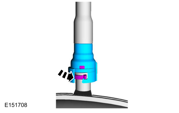 Ford Fusion. Quick Release Coupling. General Procedures