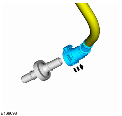 Ford Fusion. Quick Release Coupling. General Procedures